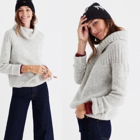 Madewell Sweaters - Madewell | Snowbound drawstring turtleneck sweater